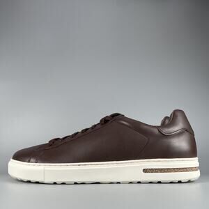 Birkenstock Bend Low Men's EU 45 US 12 Brown Leather Casual Shoe Comfort Sneaker